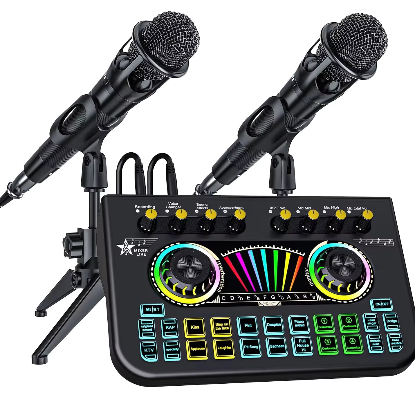 Esports Gaming Bundle - TENLAMP X3-E300 Bluetooth Sound Board Voice