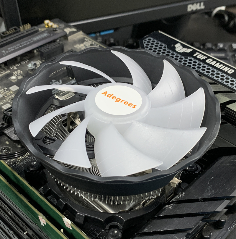 RGB CPU Air Cooler 90mm PC Pro - đánh giá và giá Esports Gaming Fan