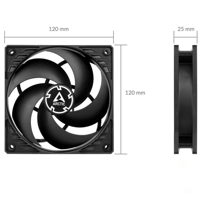 ARCTIC P12 Silent - PC Fan, 12 - đánh giá và giá Esports Gaming Fan