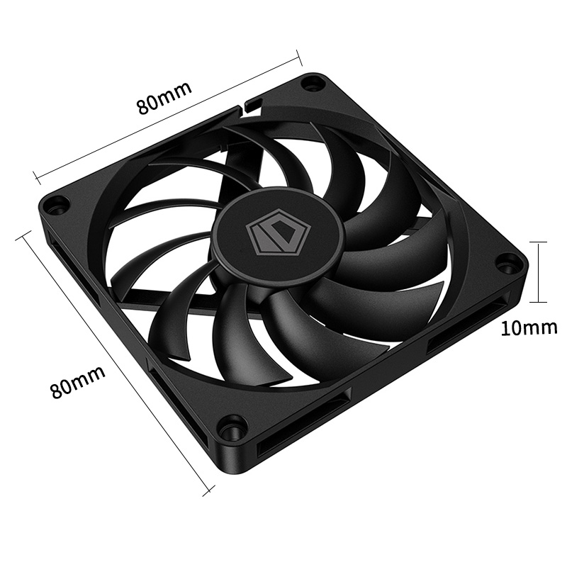 ID-COOLING NO-8010-PWM 80MM PC - đánh giá và giá Esports Gaming Fan