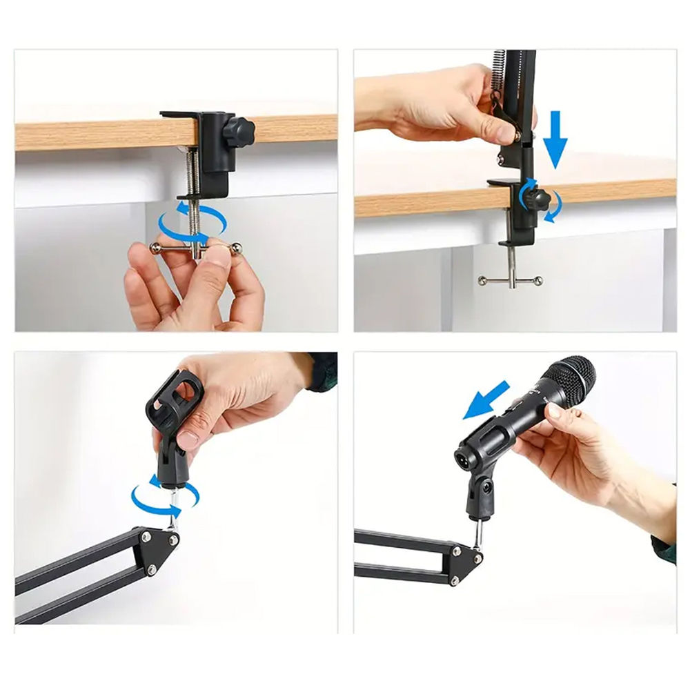 Foldable Metal Extendable Micr - đánh giá và giá Microphone Arm Boom