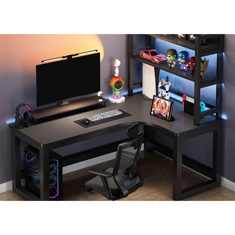 L Shaped Corner Computer Gamin - đánh giá và giá Esports Gaming School