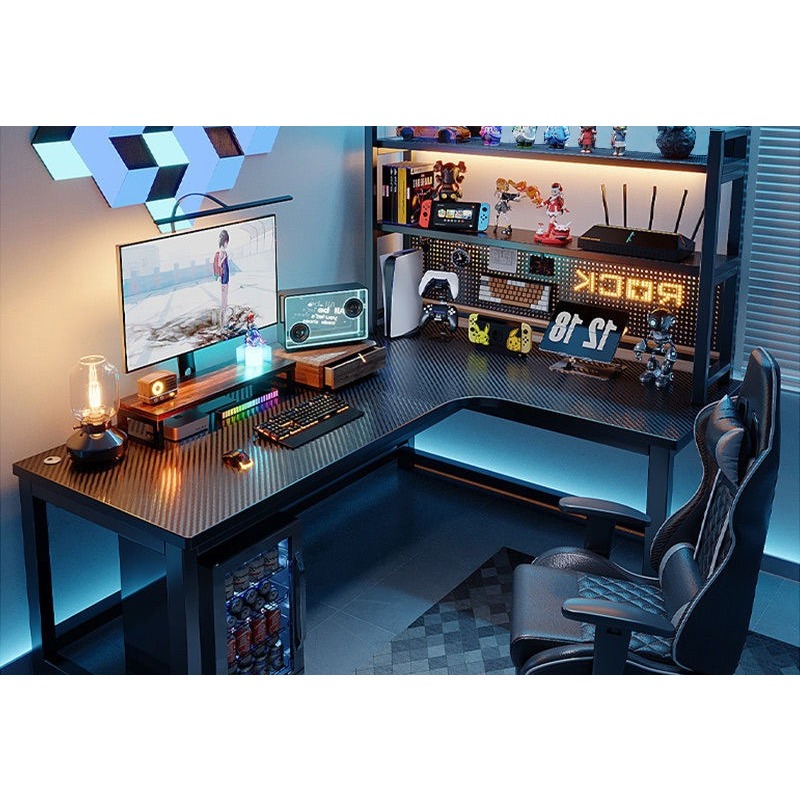 L Shaped Corner Computer Gamin - đánh giá và giá Esports Gaming School