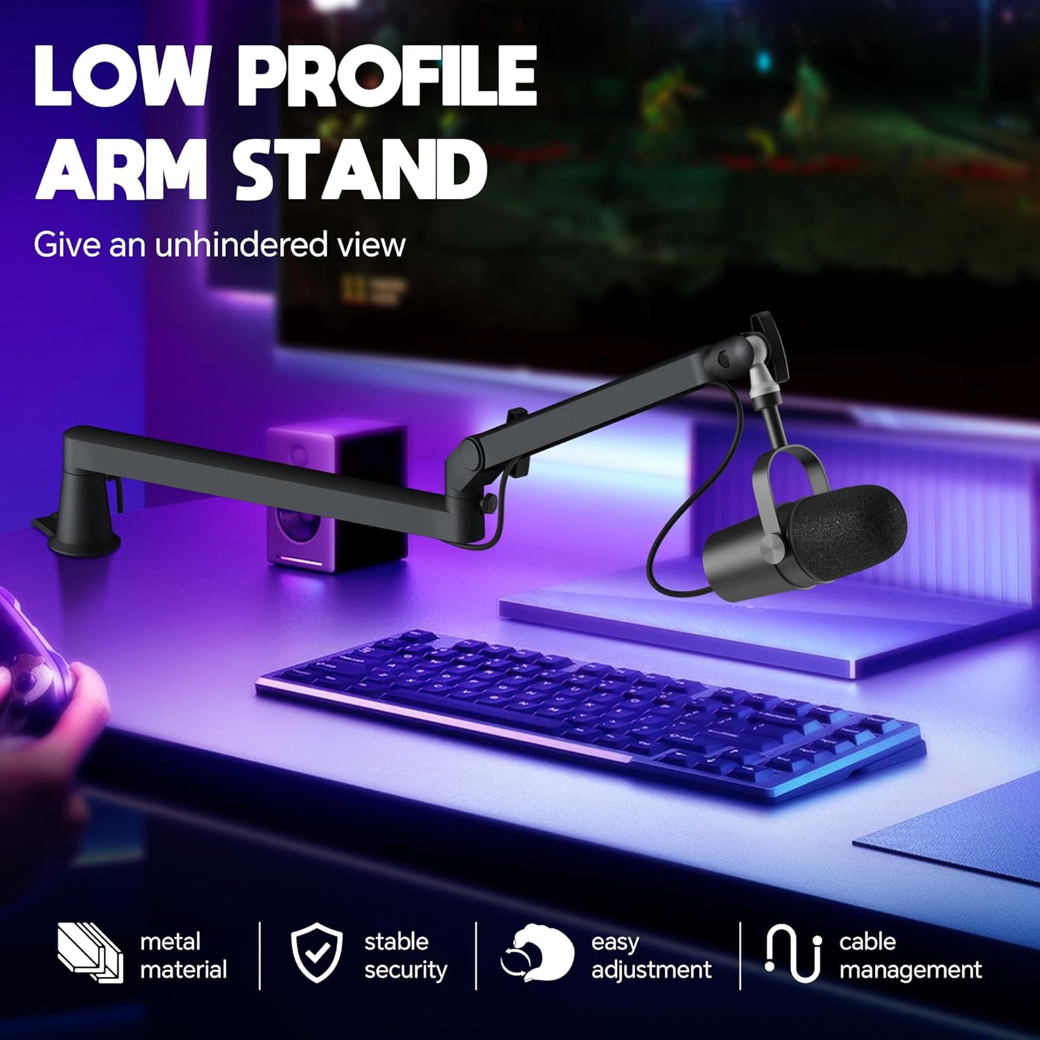Professional Studio Low Profil - đánh giá và giá Microphone Arm Boom