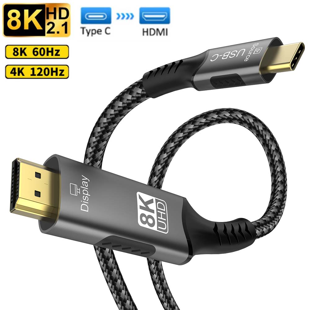 8K Type C to HDMI 2.1 Cable 32 - đánh giá và giá Esports Gaming Bundle