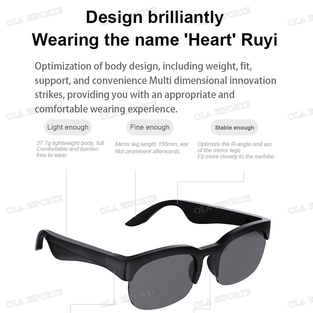 Smart Bluetooth V5.3 Sunglasse - đánh giá và giá Esports Gaming Video