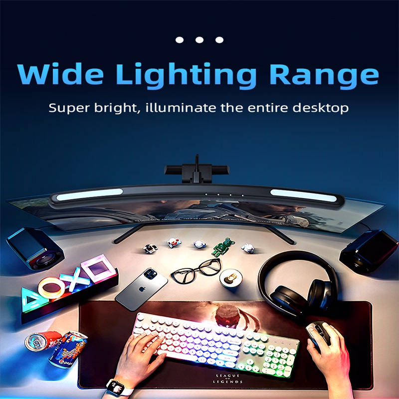 Curved LED Monitor Light Bar R - đánh giá và giá Esports Gaming Monitor