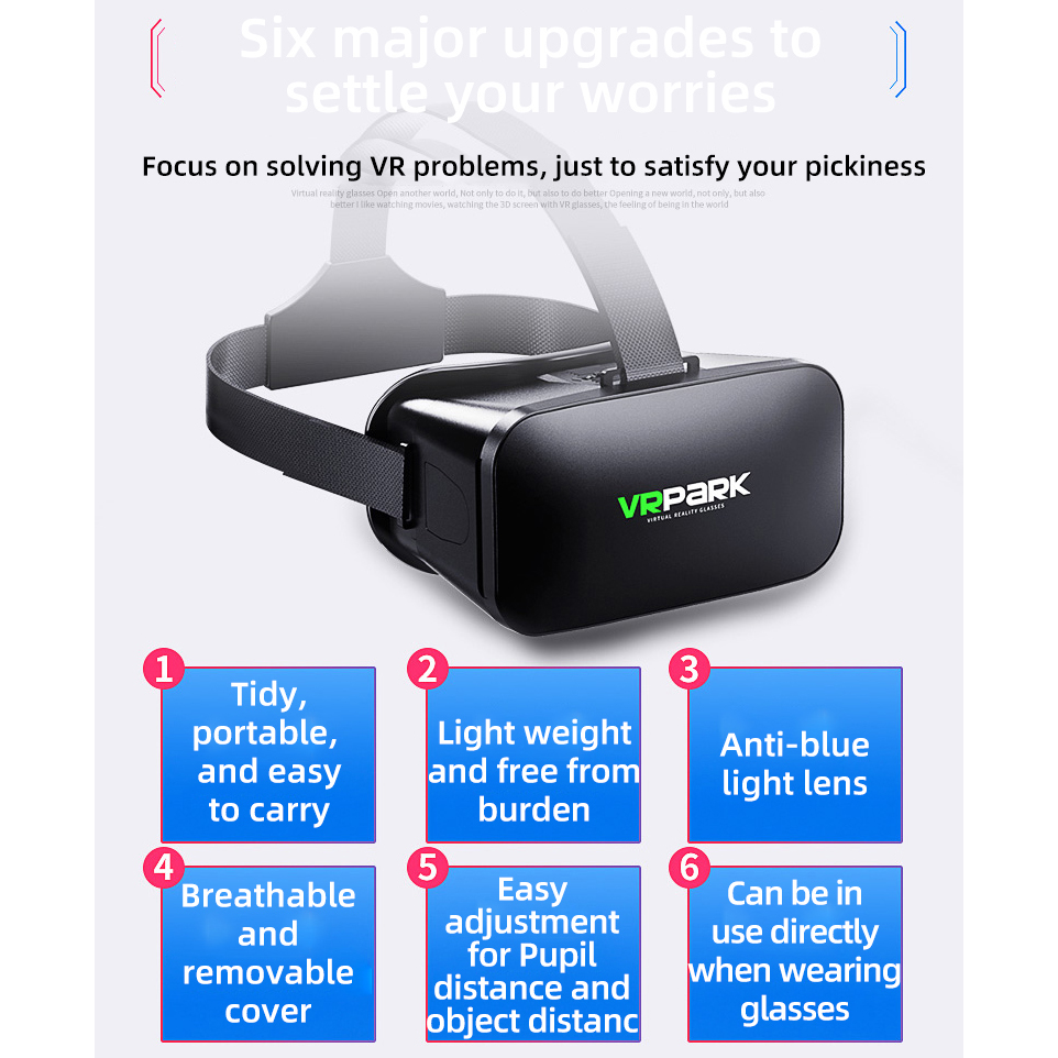 Virtual Reality Helmet VR Glas - đánh giá và giá Esports Gaming Bundle