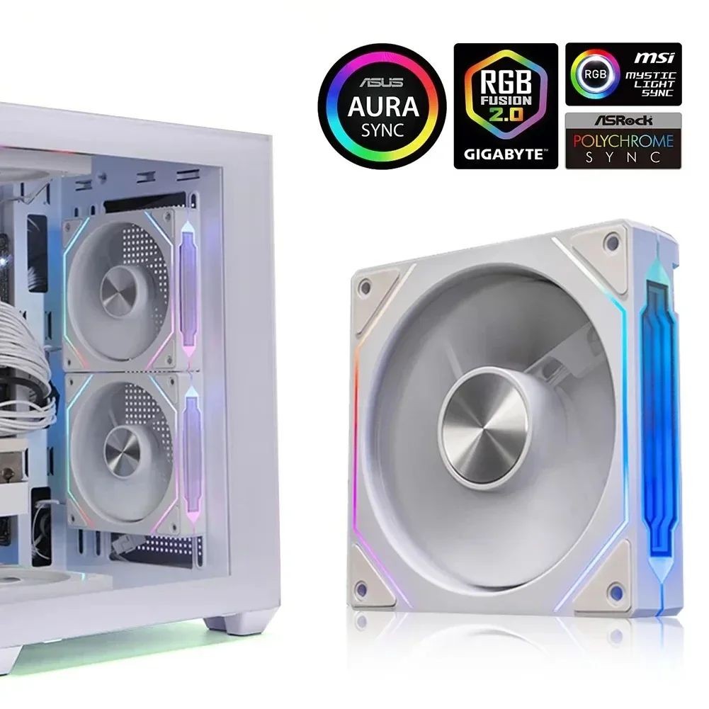 PRISM 4 RS 12cm ARGB 4 Pin Com - đánh giá và giá Esports Gaming Fan