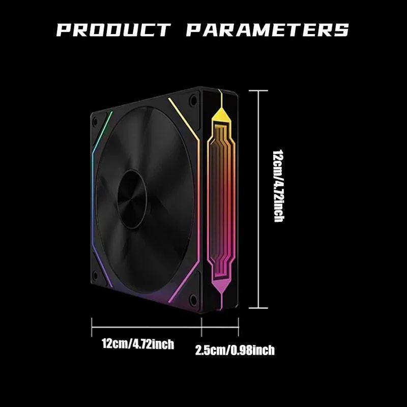 PRISM 4 RS 12cm ARGB 4 Pin Com - đánh giá và giá Esports Gaming Fan