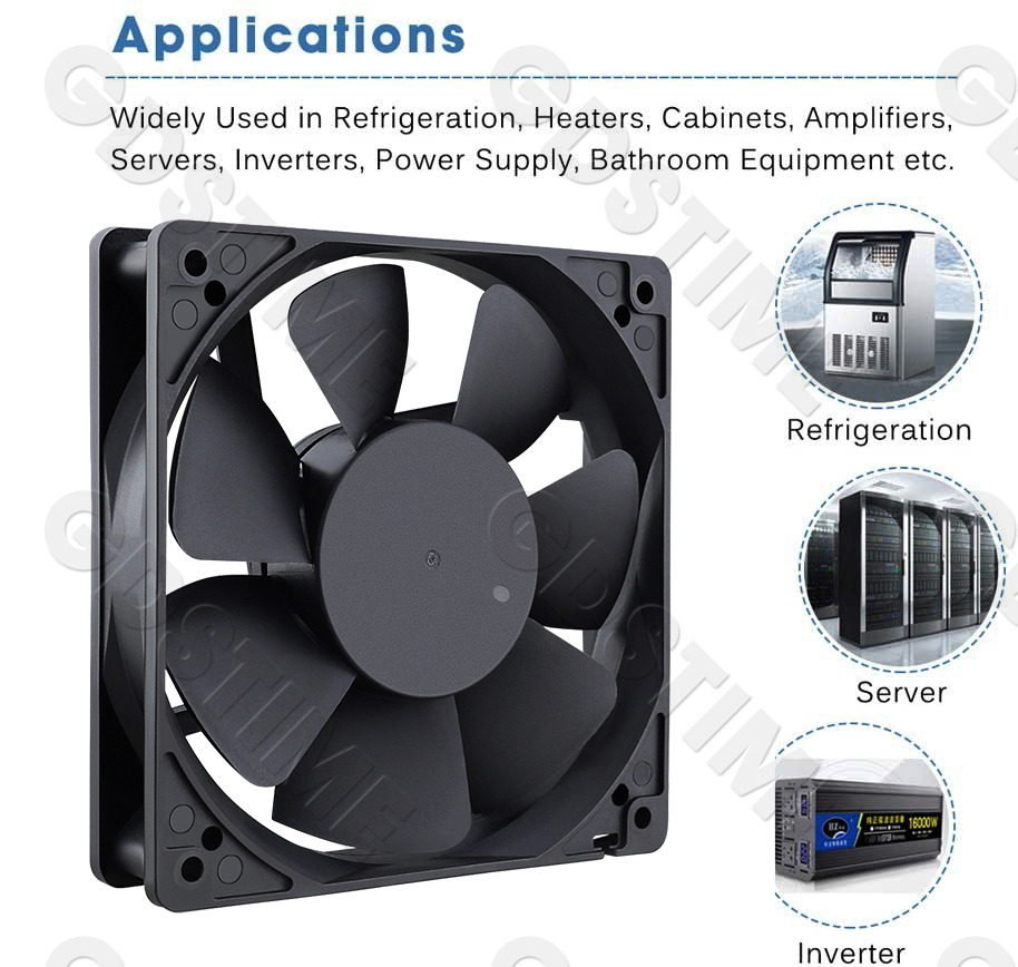 Gdstime EC Fan 230V 220V Axial - đánh giá và giá Esports Gaming Fan