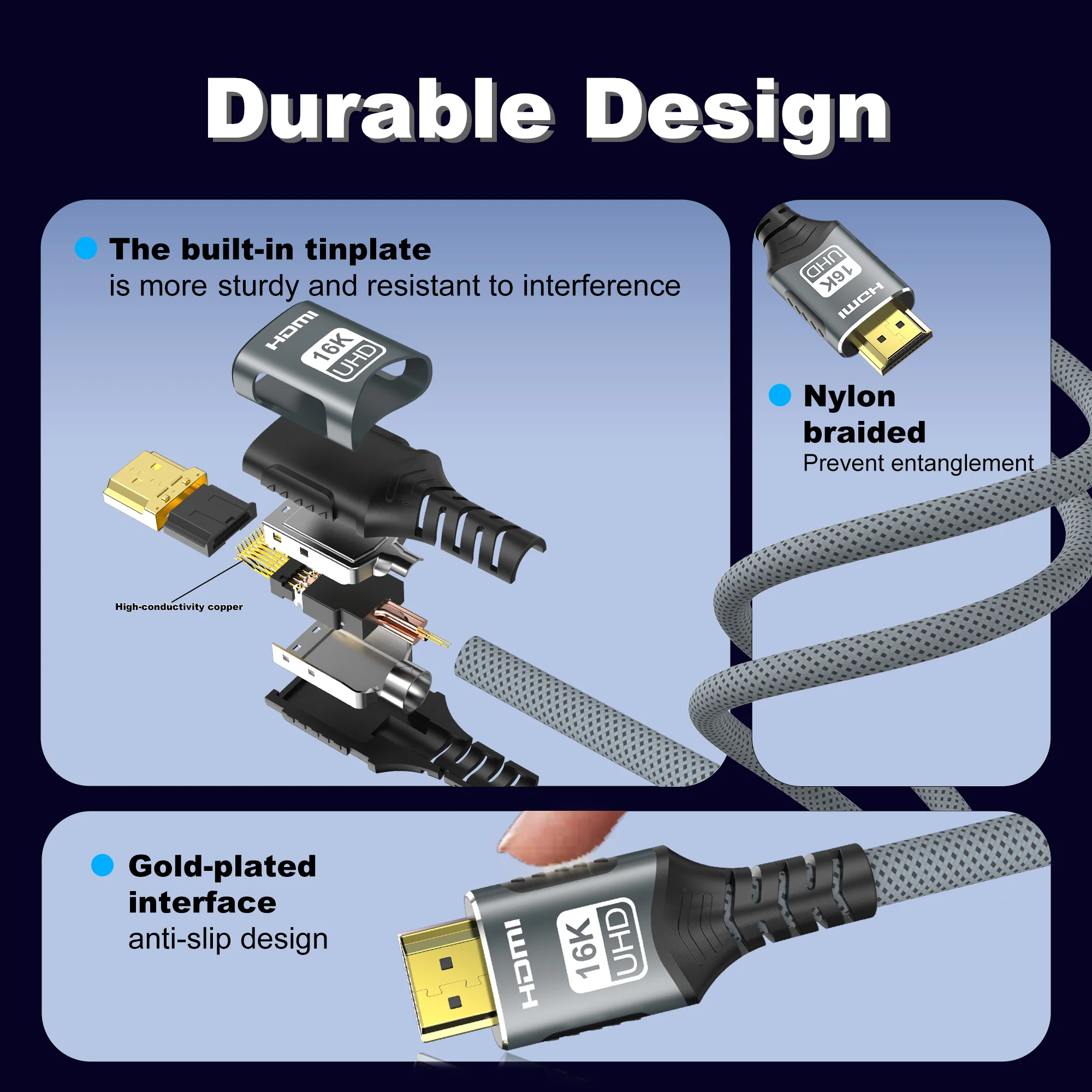 HDMI 2.2/2.1/2.0 Cable 16K@60H - đánh giá và giá Esports Gaming Bundle