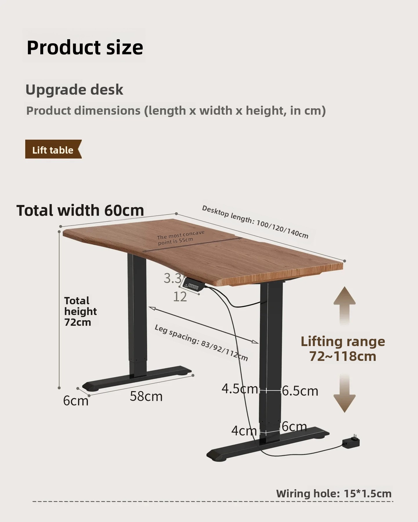 Height Adjustable Computer Des - đánh giá và giá Esports Gaming School
