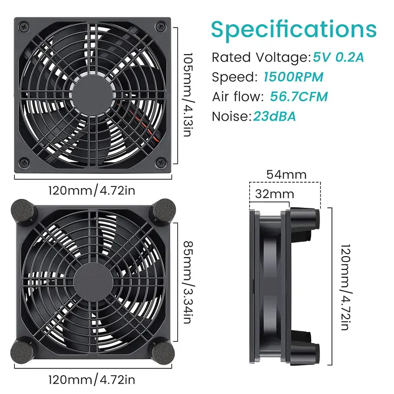 USB Powered Computer PC Case F - đánh giá và giá Esports Gaming Fan