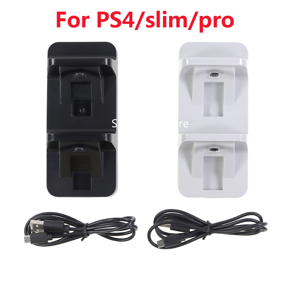 USB Dual Charge Dock for PS4 C - đánh giá và giá Controller Charging Stand