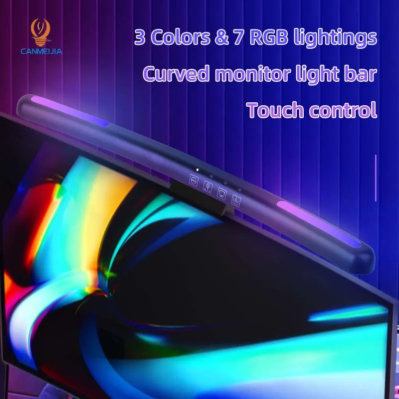 Curved LED Monitor Light Bar U - đánh giá và giá Esports Gaming Monitor