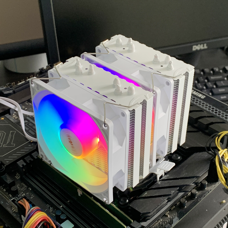 CPU Air Cooler AM4 6 Heat Pipe - đánh giá và giá Esports Gaming Fan