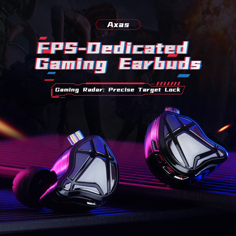  KZ Axas FPS Gaming IEM Headp - đánh giá và giá Esports Gaming Video